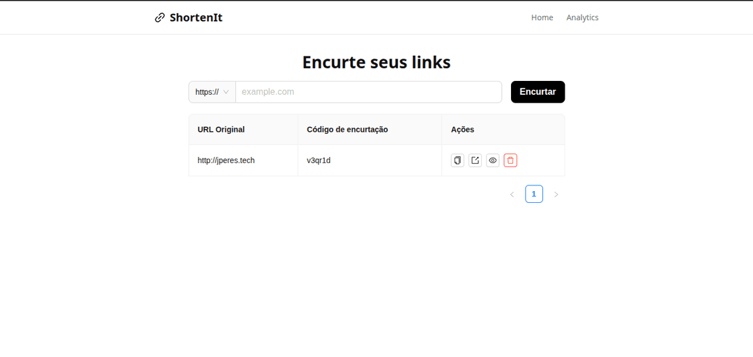 Project image: Shorten It